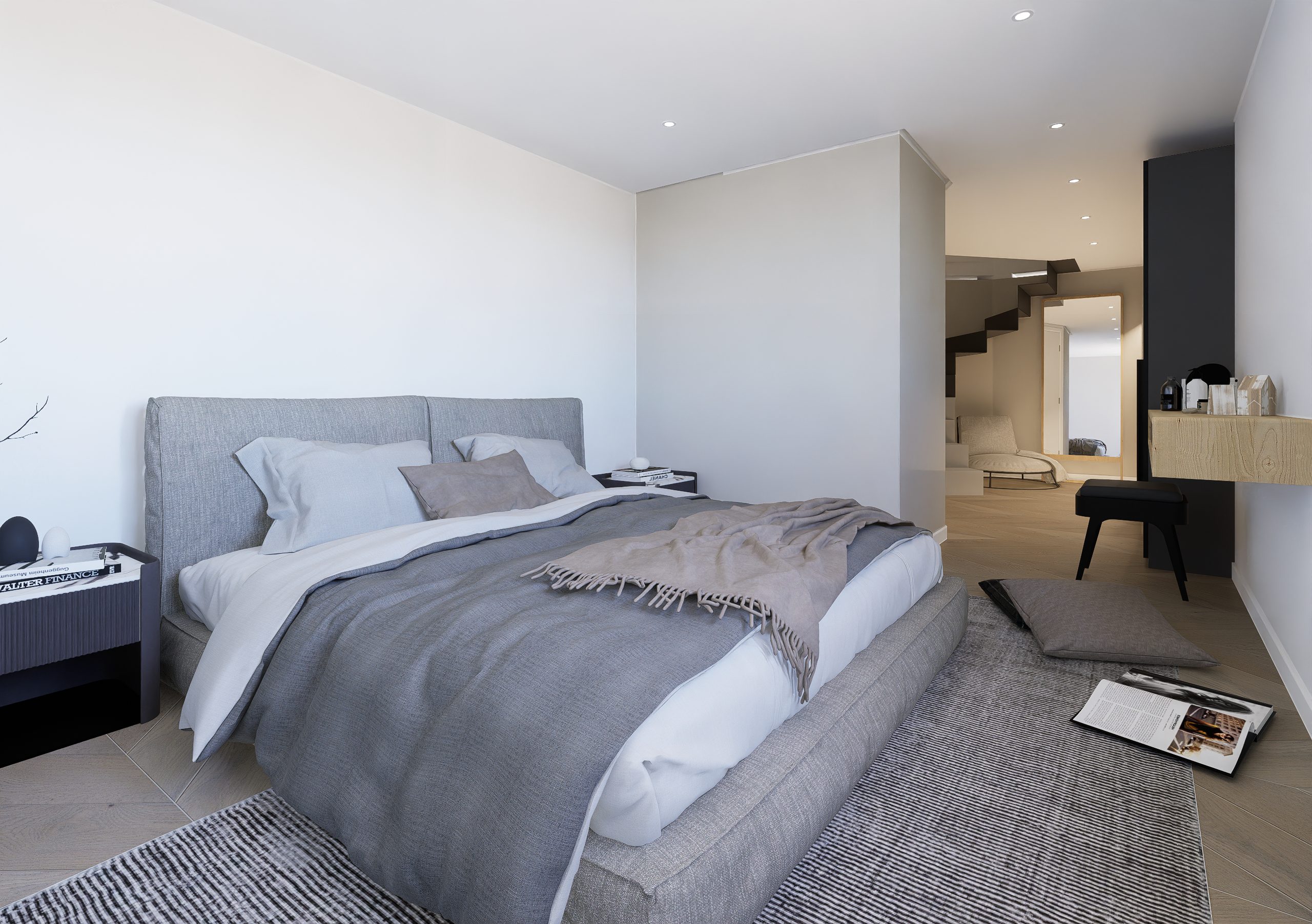 Appartement Poirson RDJ, aménagement intérieur par 1161 Studio à Alger — vue 8