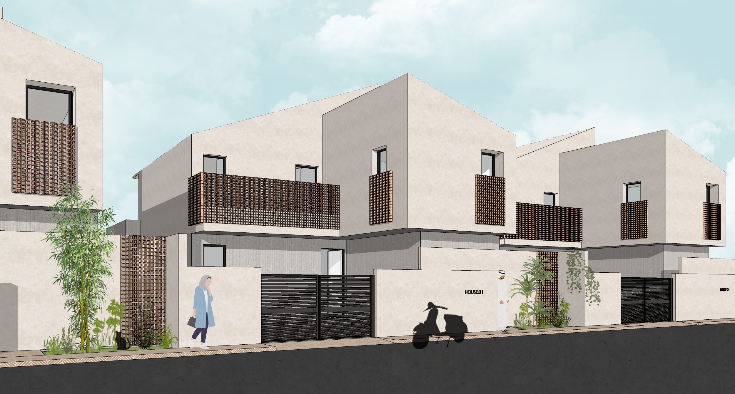 Badguir House, villa par 1161 Studio à Alger