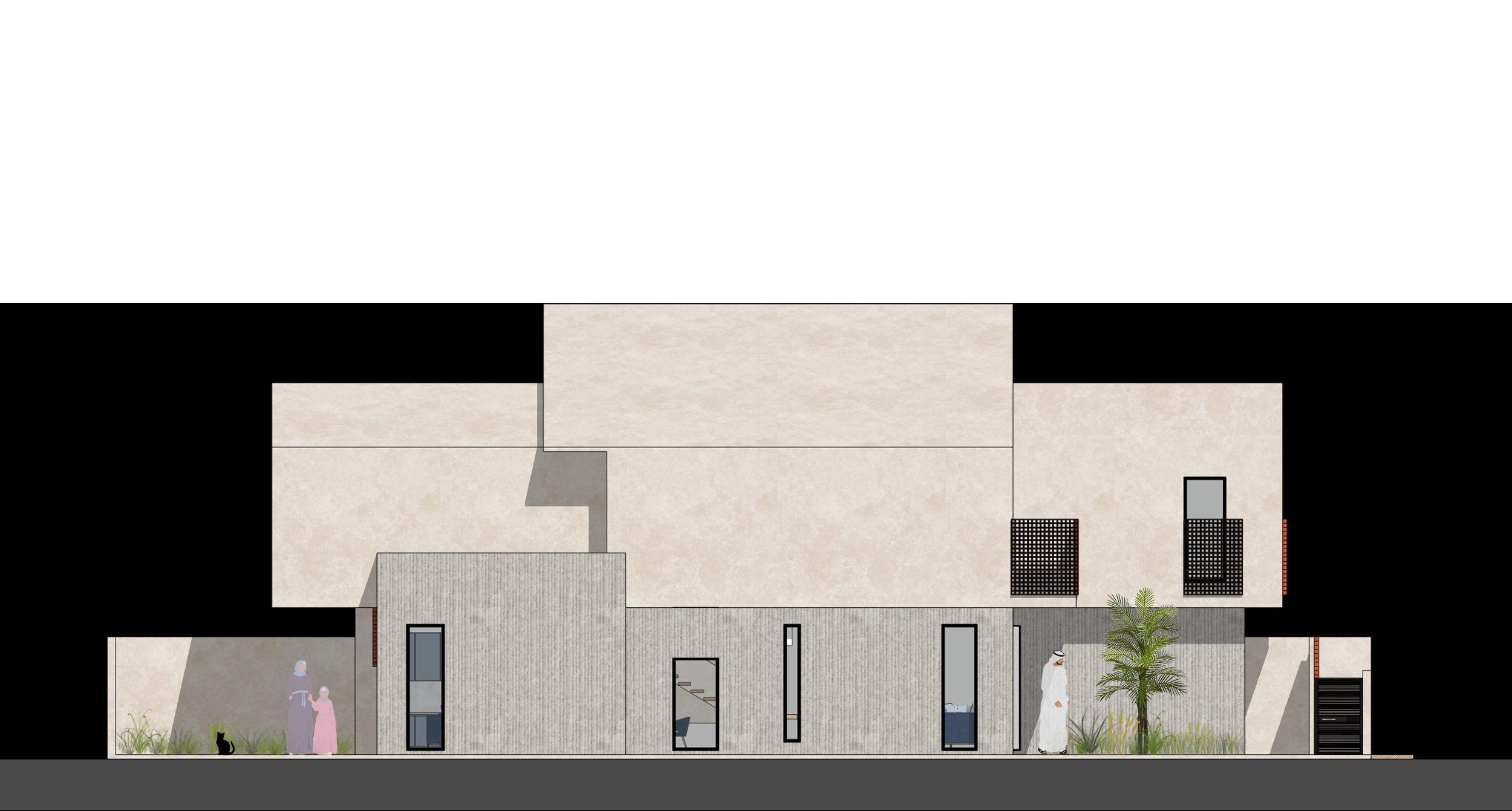 Badguir House, villa par 1161 Studio à Alger — vue 5
