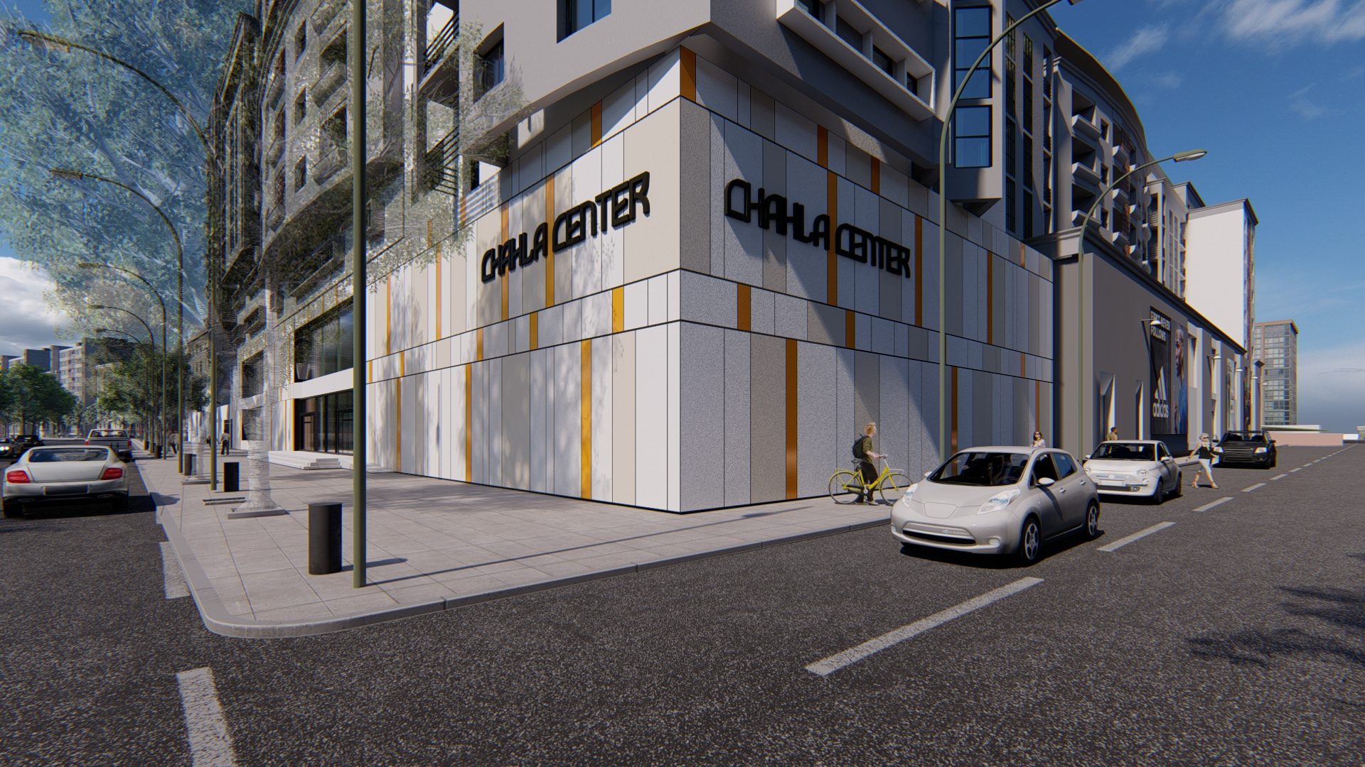 Chahla Center, projet commercial par 1161 Studio à Alger