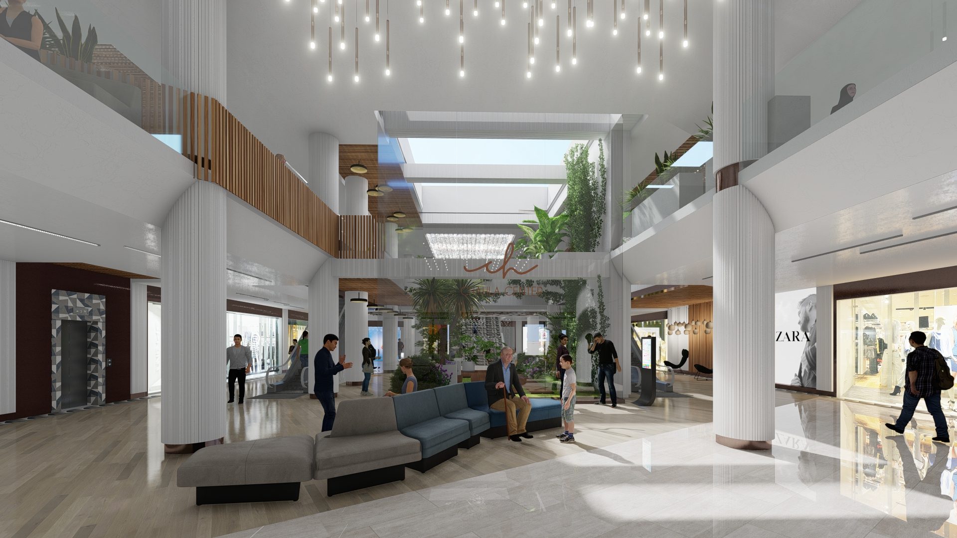 Chahla Center, projet commercial par 1161 Studio à Alger — vue 3