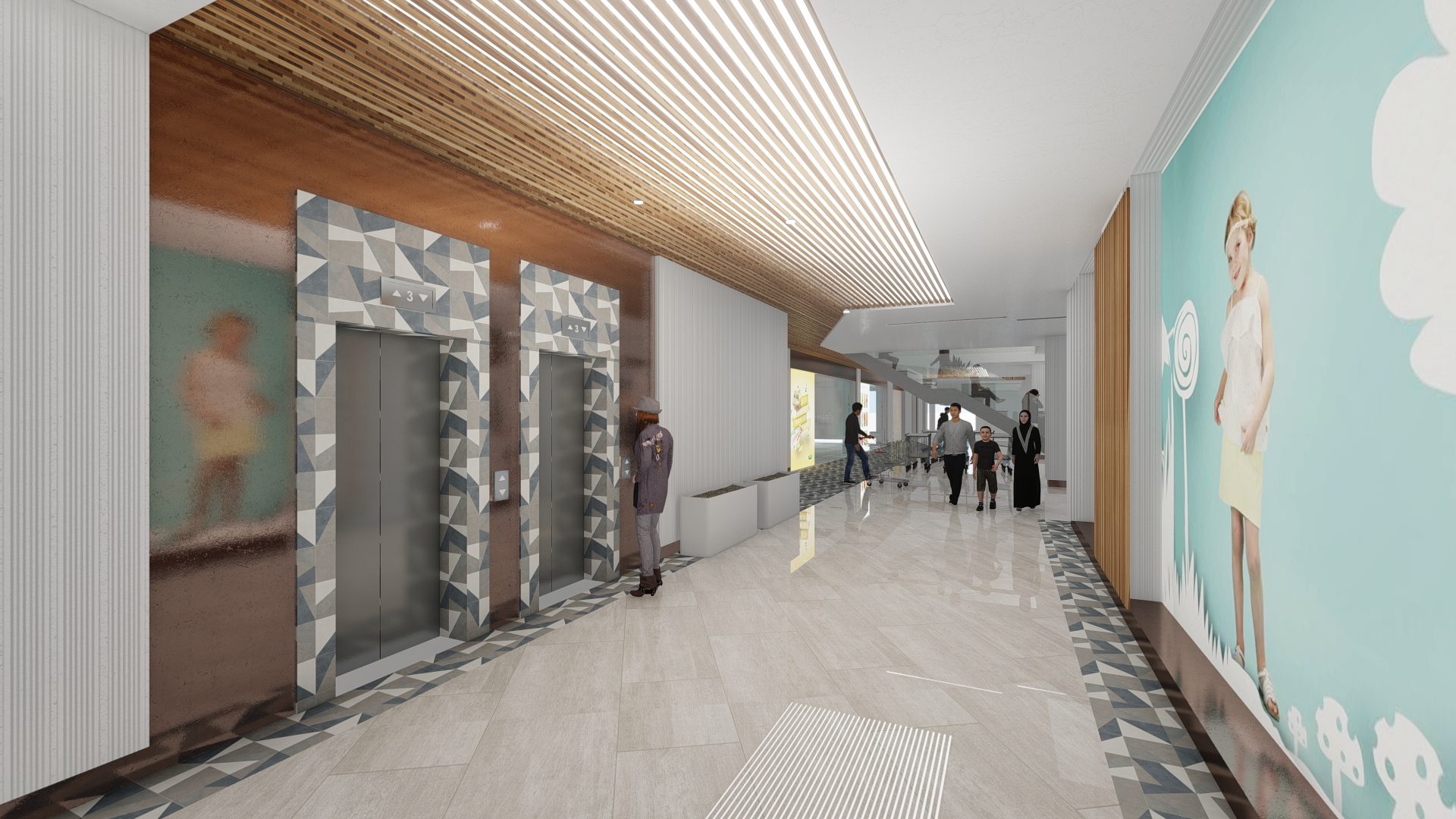 Chahla Center, projet commercial par 1161 Studio à Alger — vue 6