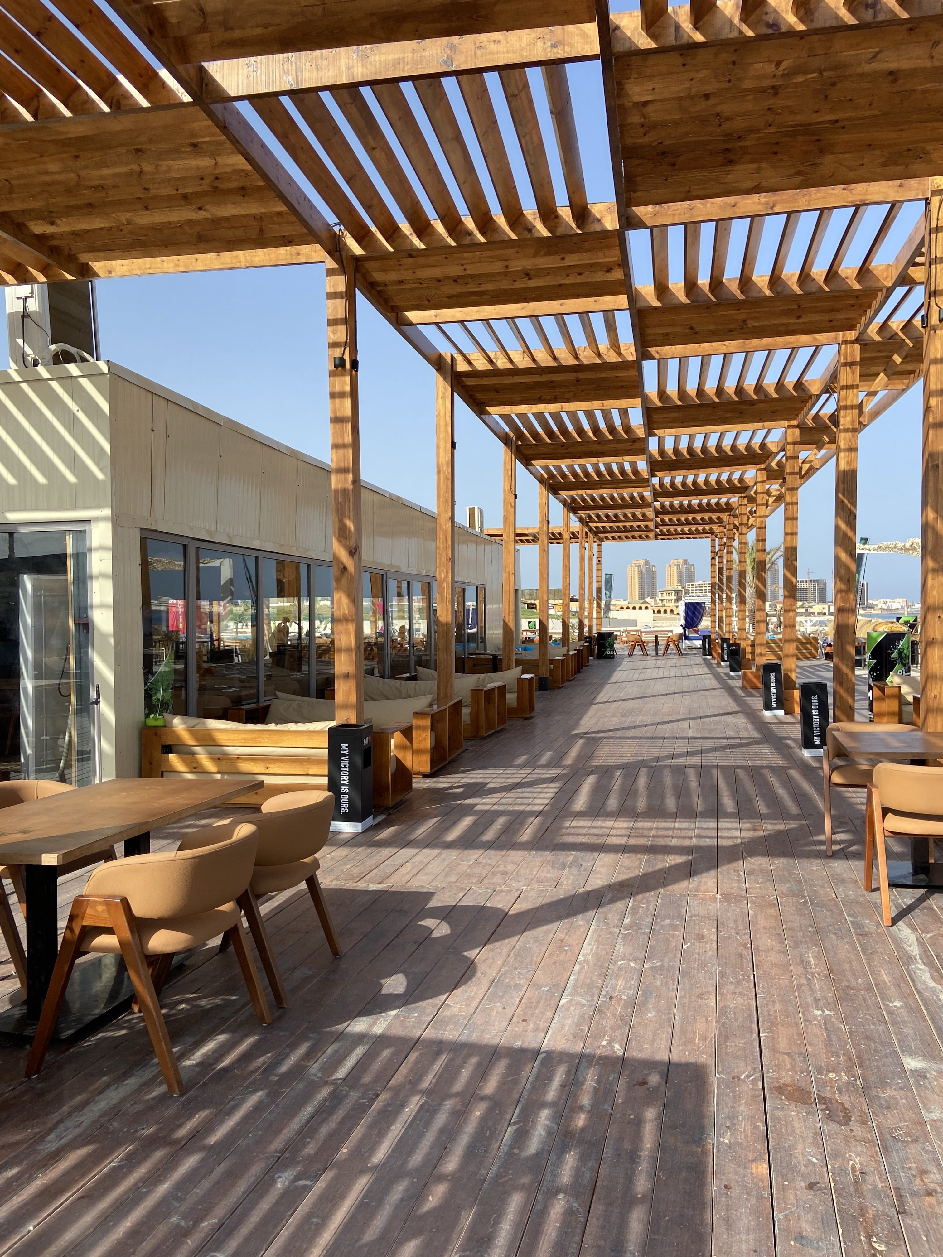 Chams Beach Club, projet commercial par 1161 Studio à Alger — vue 2