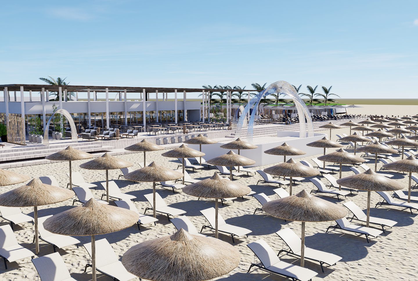 Plage Sheraton, projet commercial par 1161 Studio à Alger — vue 6