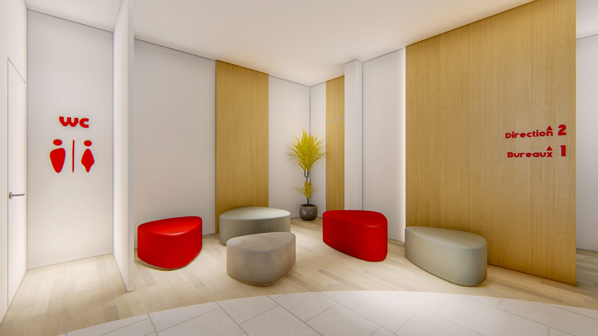 Showroom Sodimmed, projet commercial par 1161 Studio à Alger — vue 3