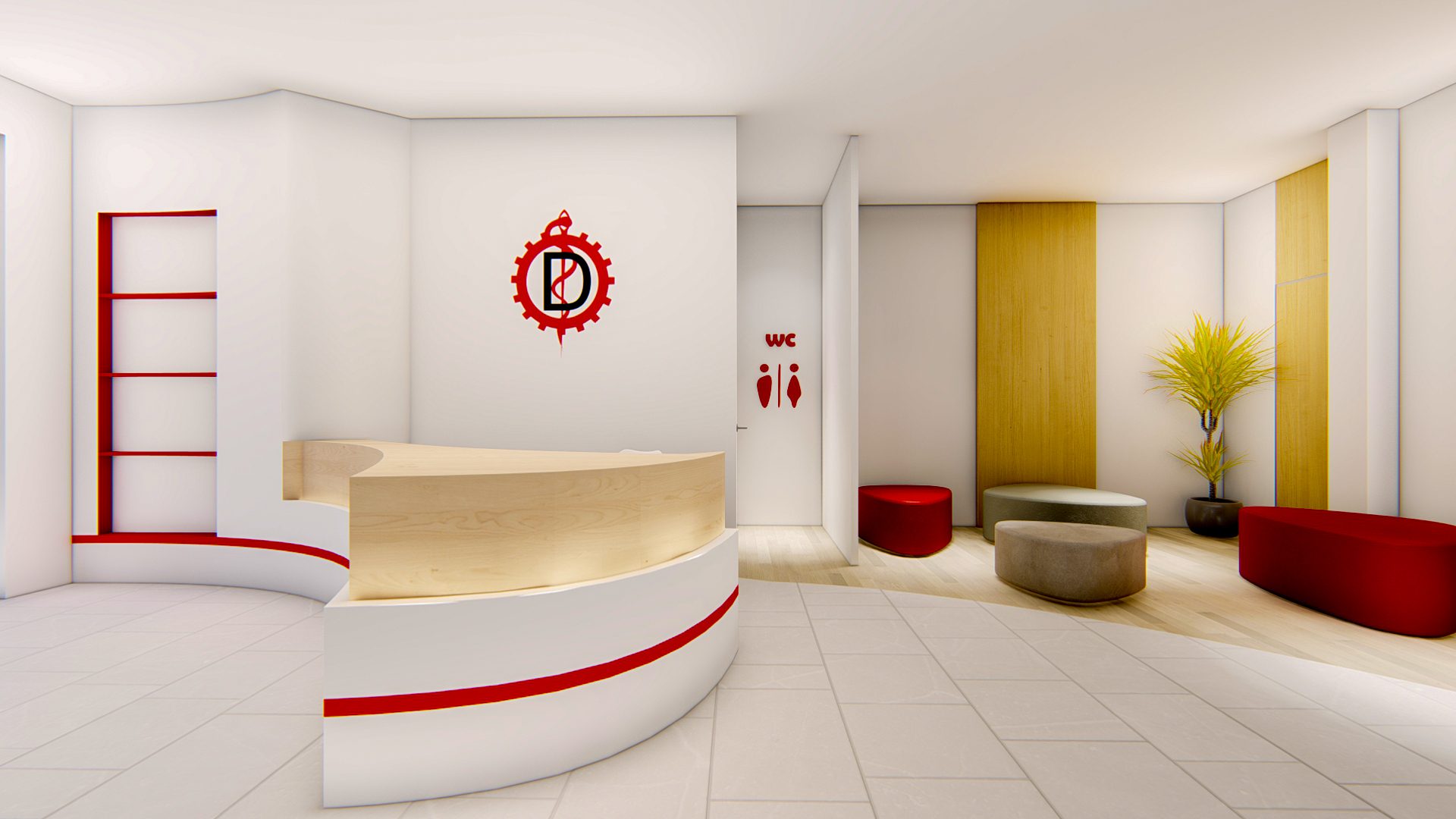 Showroom Sodimmed, projet commercial par 1161 Studio à Alger — vue 6