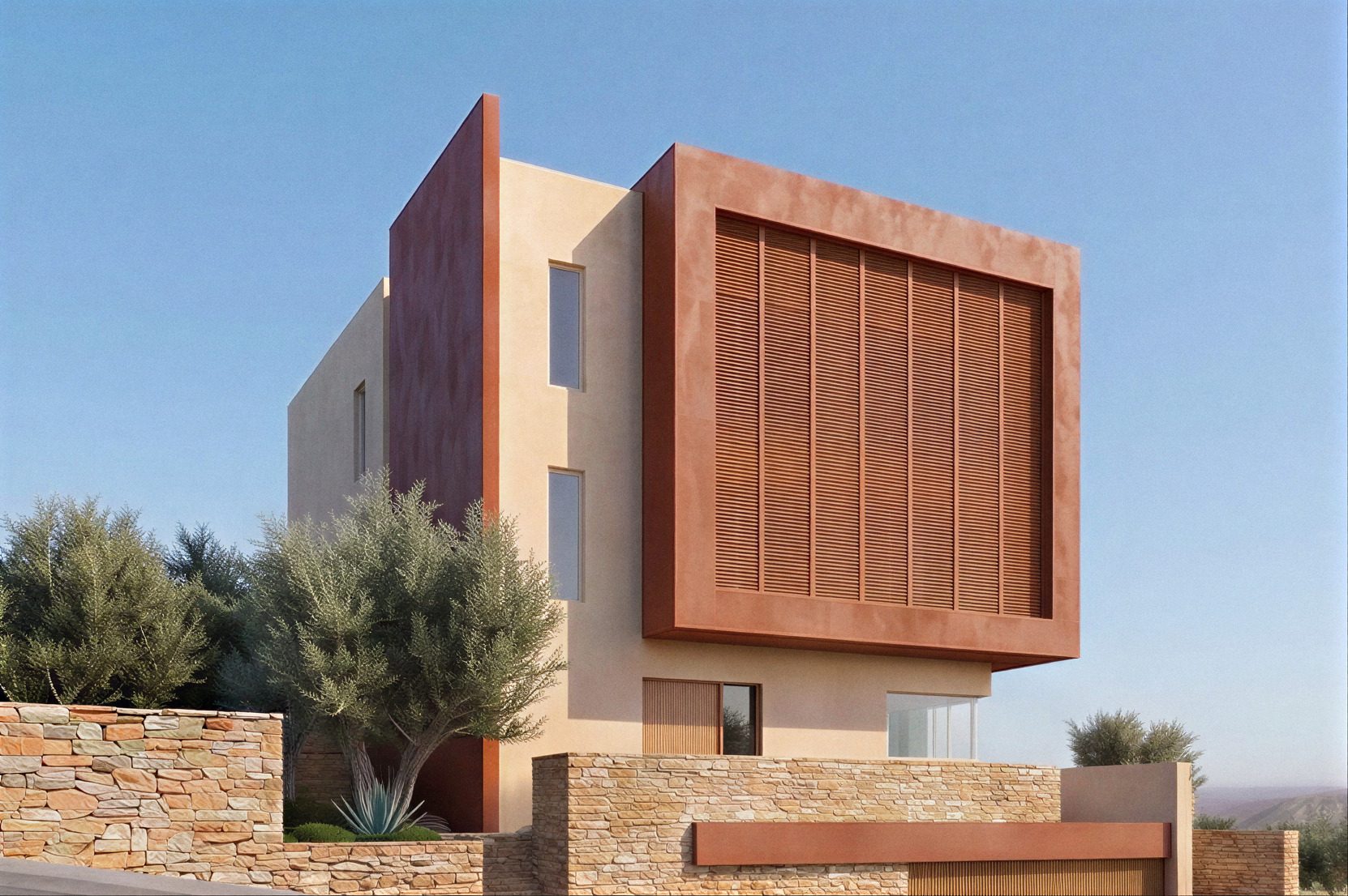 Villa Écrin, villa par 1161 Studio à Alger — vue 3